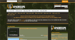 Desktop Screenshot of apacheclips.com